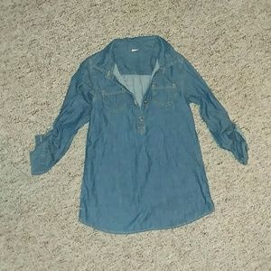 Oshkosh Girls Denim Shirt